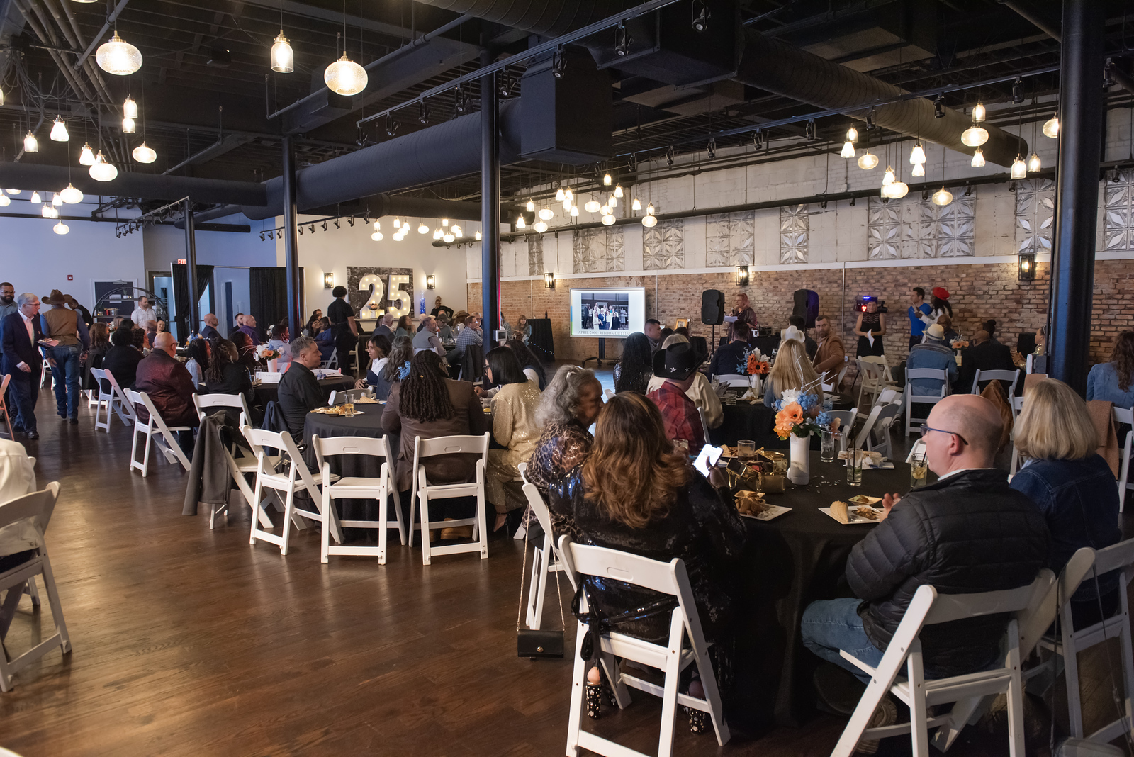 Interior of The Gathering Space event venue.