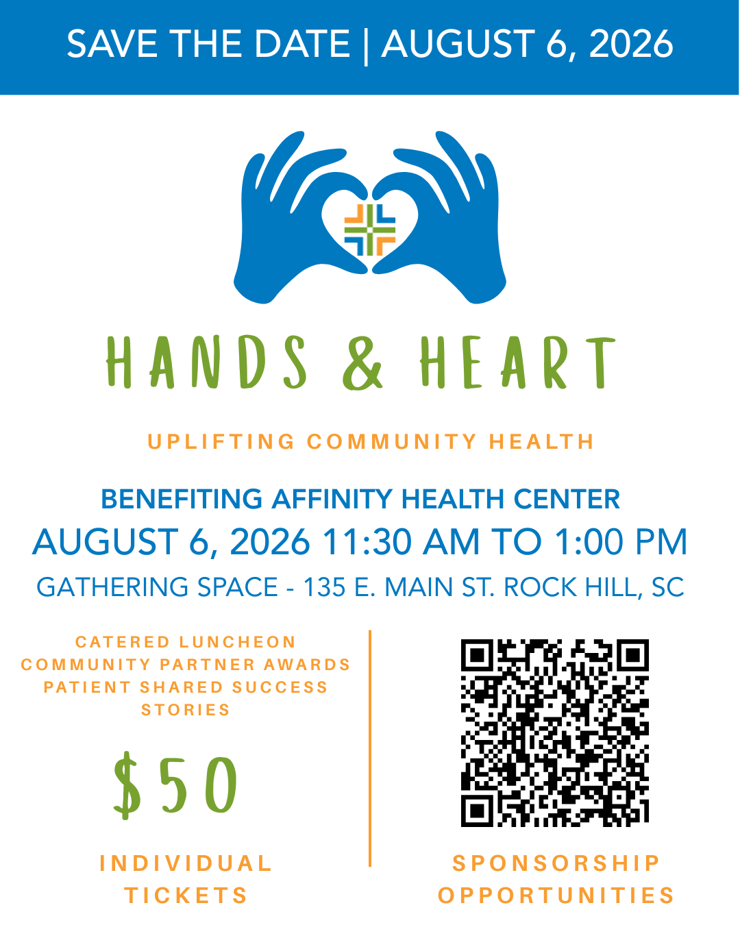 Save the Date for Hands & Heart